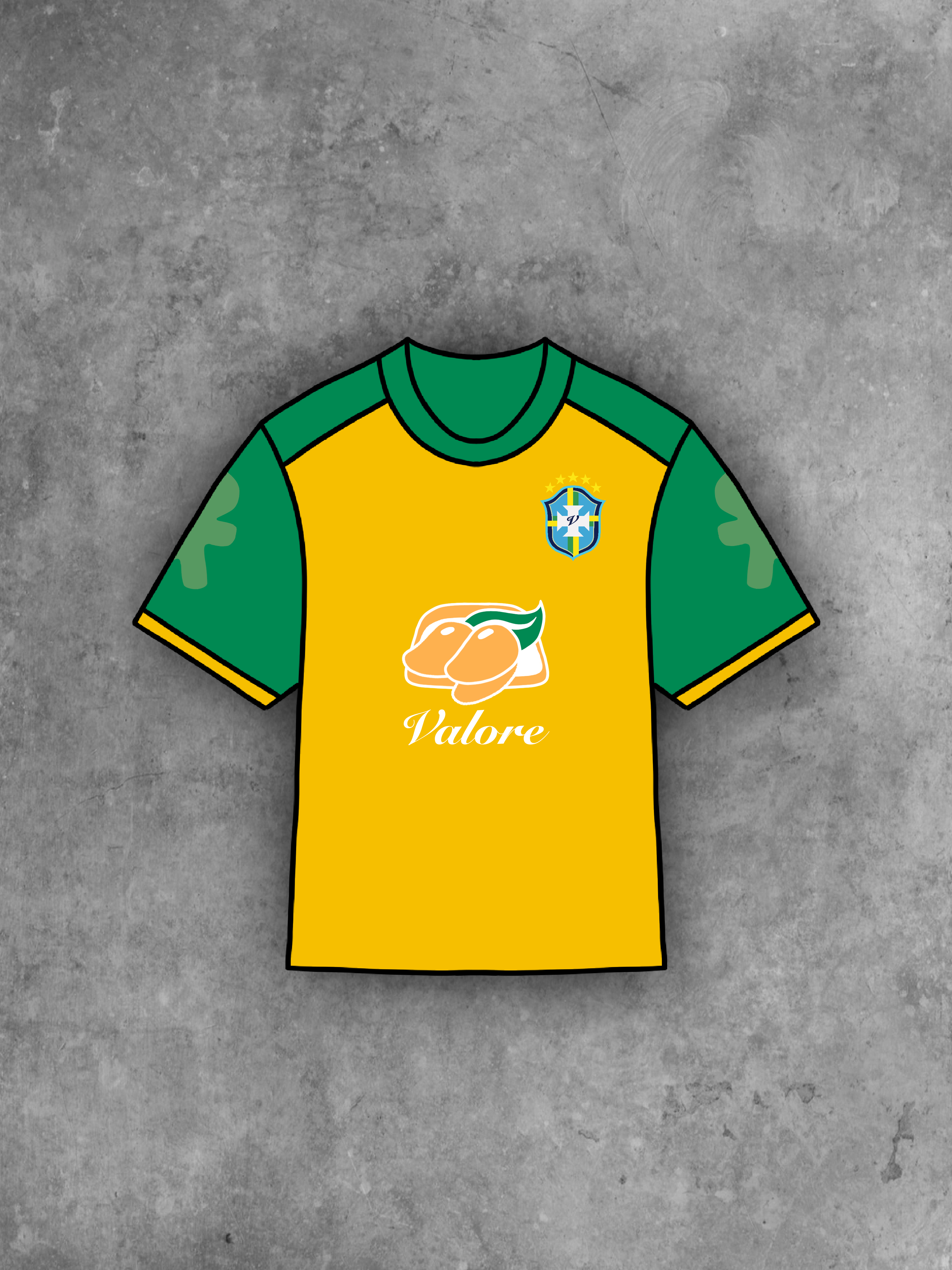 brazil retro jersey
