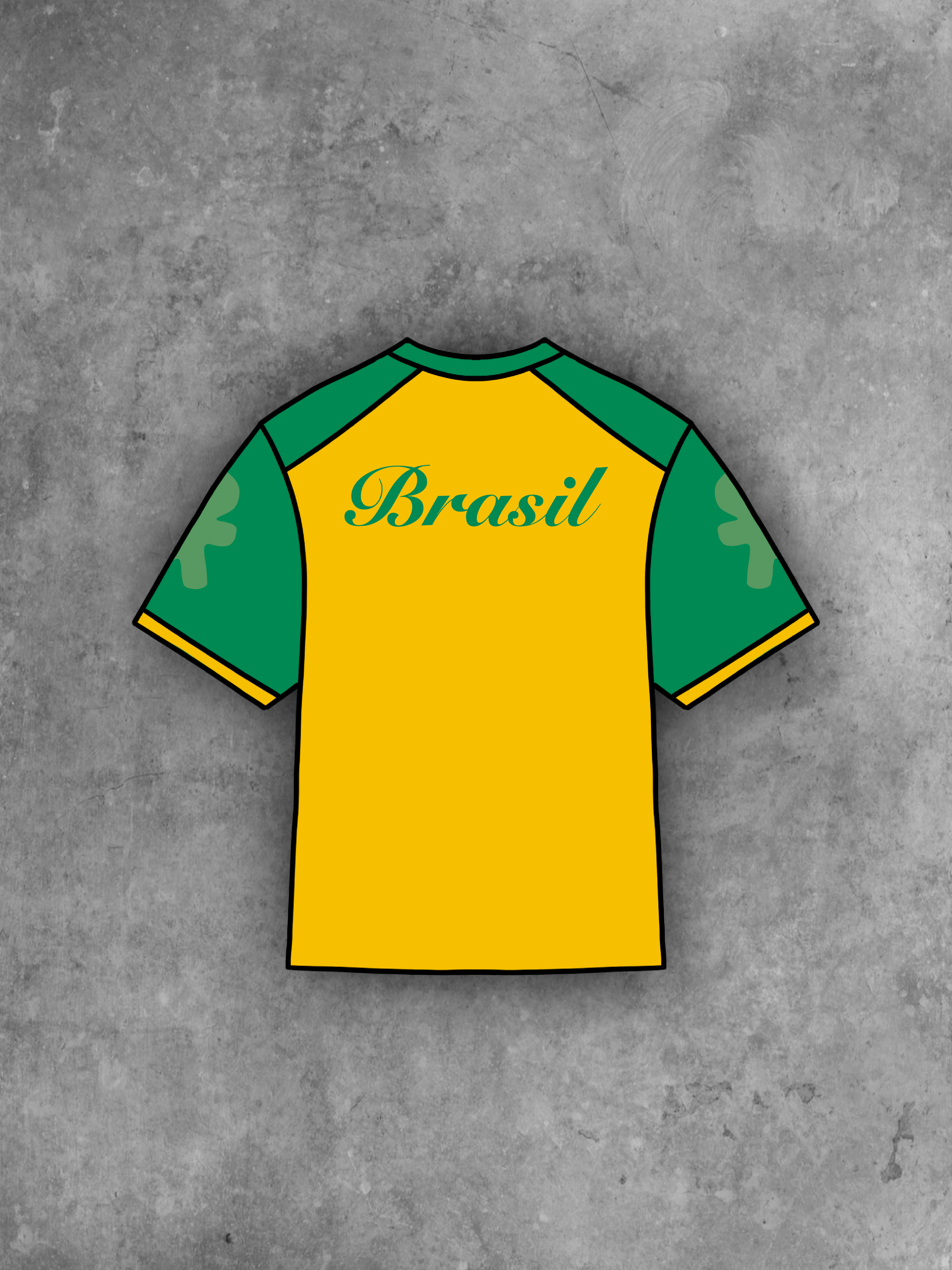 brazil retro jersey