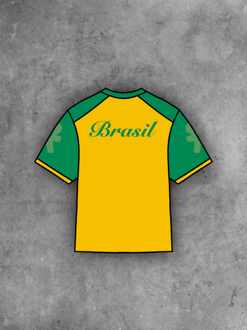 brazil retro jersey